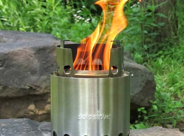 using the Solo Stove for camping